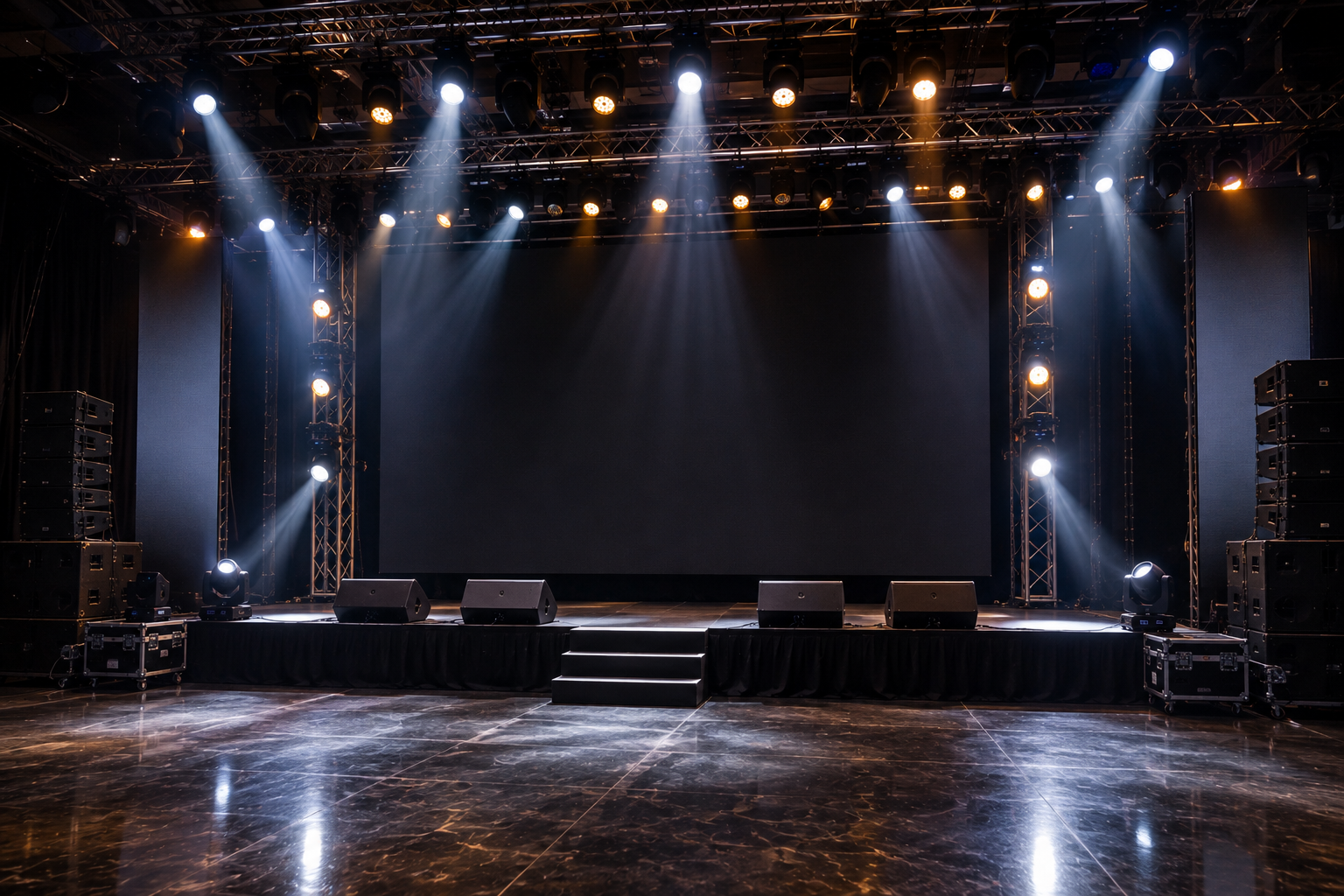 Montaje de pantallas LED para eventos